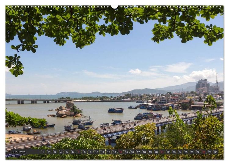 Produktbild: Vietnam - Zwischen Mekong und Halong Bucht (Wandkalender 2026 DIN A2 quer), CALVENDO Monatskalender