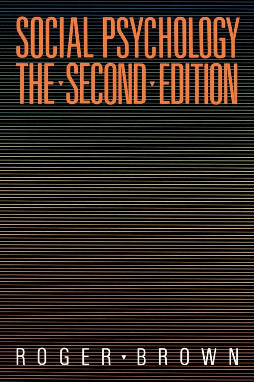 Produktbild: Social Psychology, 2nd Edition