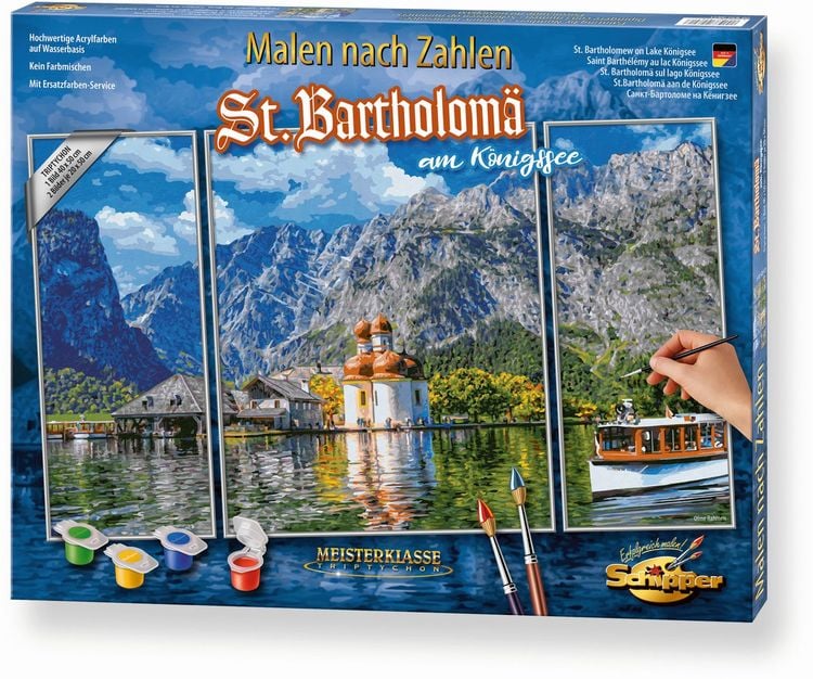 Produktbild: Schipper Malen-nach-Zahlen - Meisterklasse - St. Bartholomä am Königssee