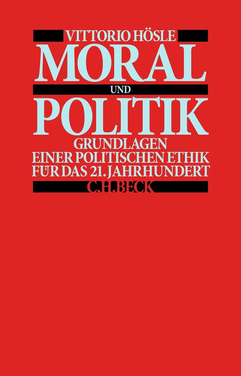 Produktbild: Moral und Politik