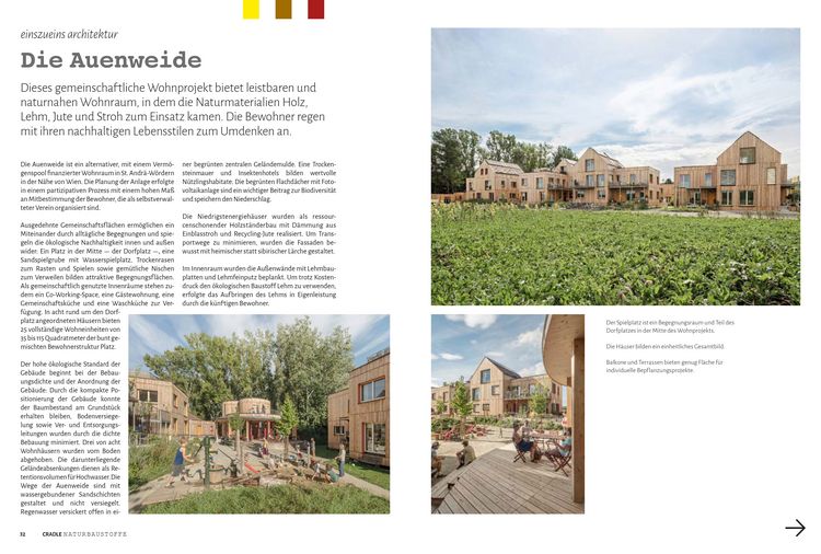Produktbild: Cradle Buch Naturbaustoffe