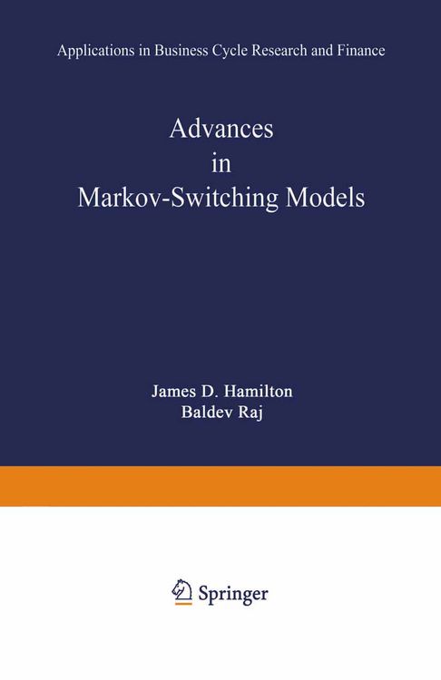 Produktbild: Advances in Markov-Switching Models