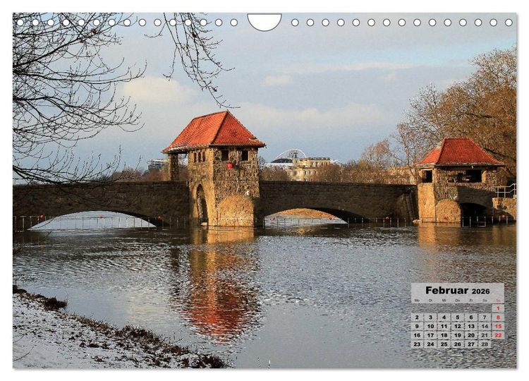 Produktbild: 1000 Jahre Leipzig (1015 - 2026) (Wandkalender 2026 DIN A4 quer), CALVENDO Monatskalender