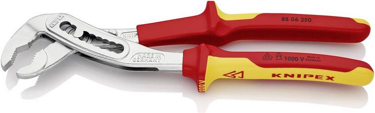 Produktbild: Knipex Alligator 88 06 250 Wasserpumpenzange Schl&uuml;sselweite (metrisch) 46 mm 250 mm