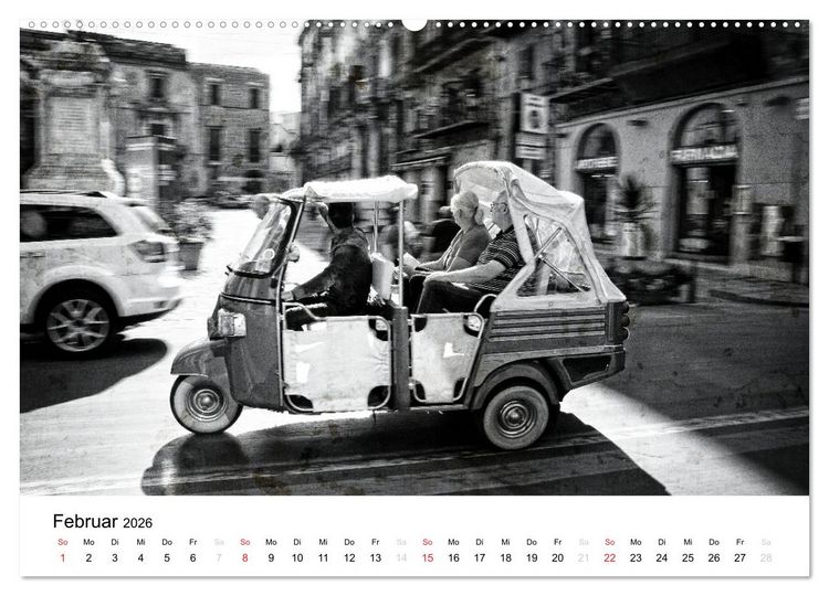 Produktbild: Silberstein portr&auml;tiert Palermo (Wandkalender 2026 DIN A2 quer), CALVENDO Monatskalender