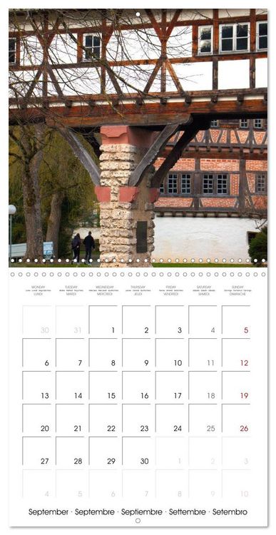 Produktbild: South Germany- Visiting the beautiful village Blaubeuren in the Swabian Alps (Wall Calendar 2027 12 &times; 12 Inch) CALVENDO 12 Month Wall Calendar