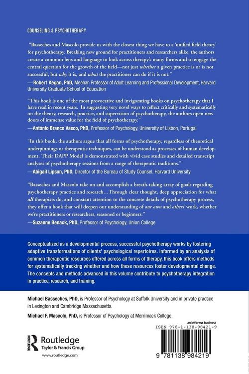 Produktbild: Psychotherapy as a Developmental Process