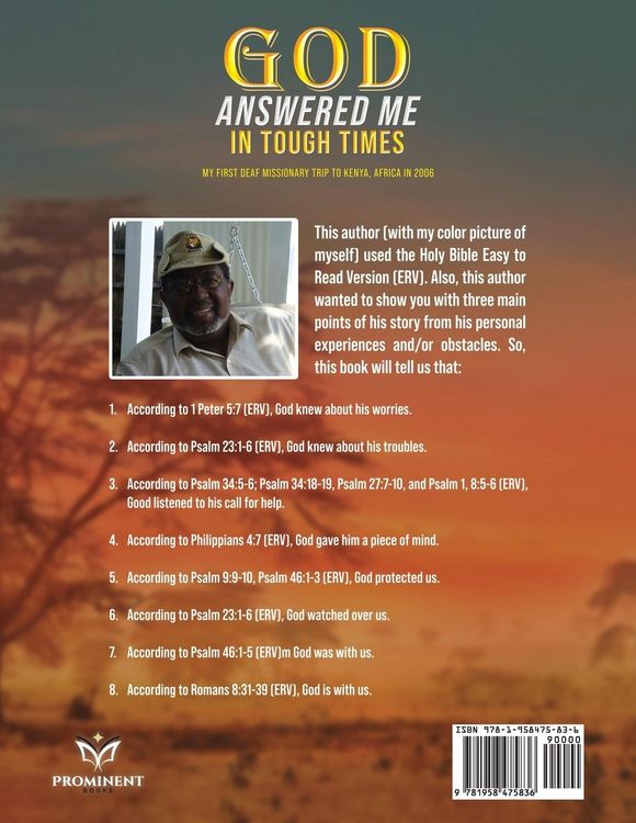 Produktbild: God Answered Me in Tough Times