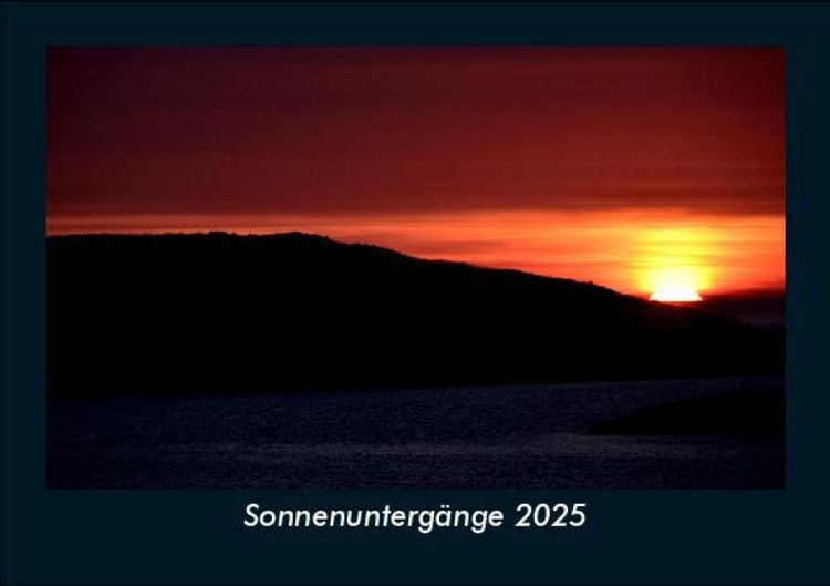 Produktbild: Sonnenunterg&auml;nge 2025 Fotokalender DIN A5