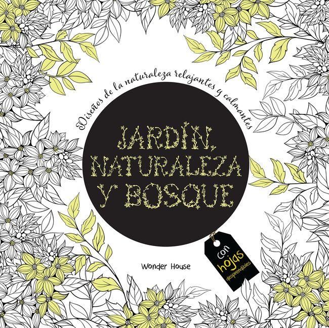Produktbild: Adult Colouring Books Nature Garden and Forests - Spanish
