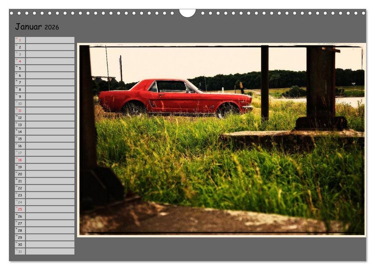 Produktbild: Oldtimer auf Tour (Wandkalender 2026 DIN A3 quer), CALVENDO Monatskalender