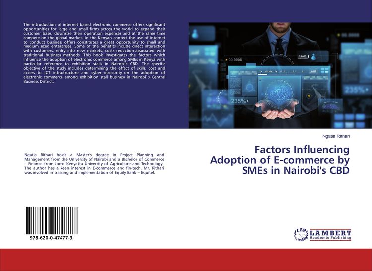 Produktbild: Factors Influencing Adoption of E-commerce by SMEs in Nairobi's CBD