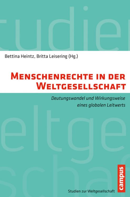 Produktbild: Menschenrechte in der Weltgesellschaft