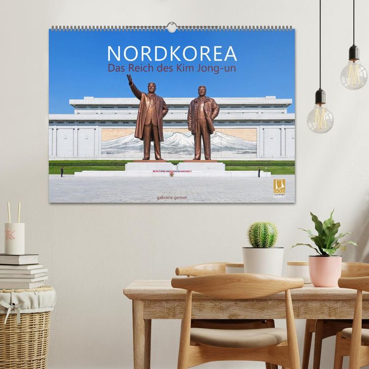 Produktbild: NORDKOREA Das Reich des Kim Jong-un (Wandkalender 2026 DIN A2 quer), CALVENDO Monatskalender