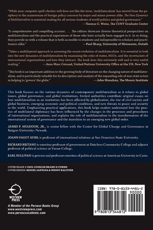 Produktbild: The New Dynamics of Multilateralism