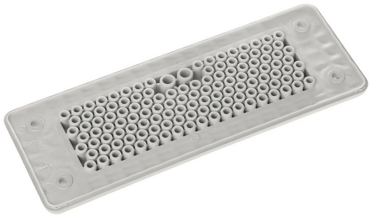 Produktbild: Trelleborg MH-24 F 125-1 LIGHT GREY UL94 V-0 IP65 | TPE | Screw Durchf&uuml;hrungsplatte TPE Grau 1 St.