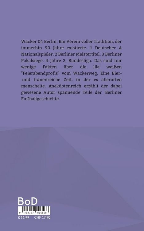 Produktbild: SC Wacker 04