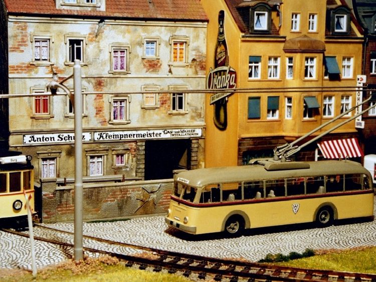 Produktbild: Obus- und Stra&szlig;enbahnverkehr (Spur H0) (Puzzle)
