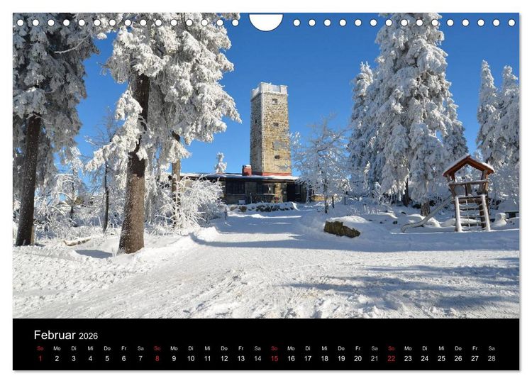 Produktbild: Rund um den Ochsenkopf (Wandkalender 2026 DIN A4 quer), CALVENDO Monatskalender