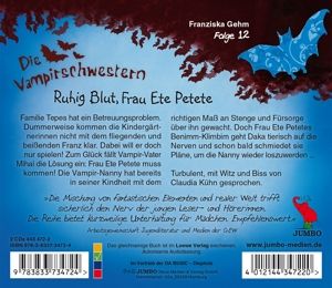 Produktbild: Die Vampirschw.Ruhig Blut,Frau Ete Petete!(12)