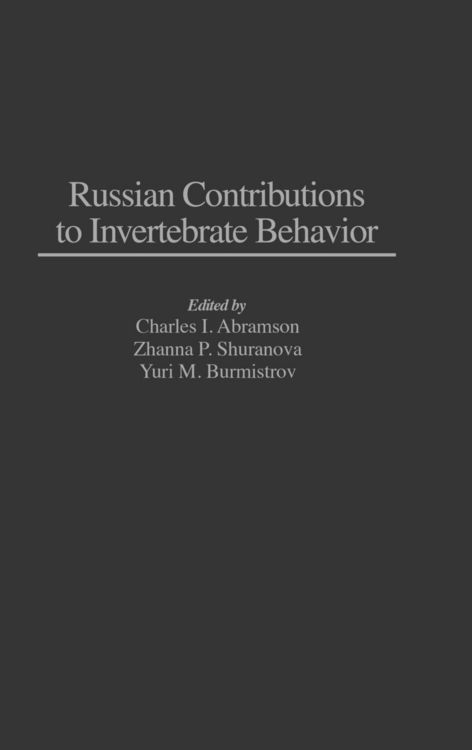 Produktbild: Russian Contributions to Invertebrate Behavior