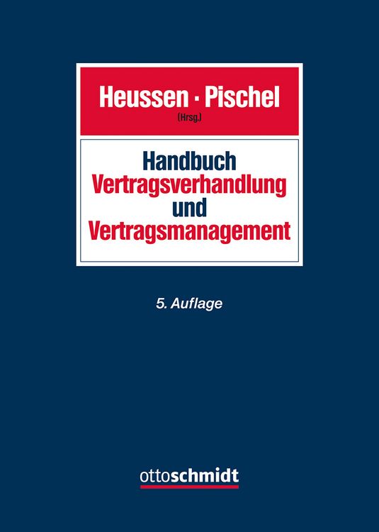 Produktbild: Handbuch Vertragsverhandlung und Vertragsmanagement