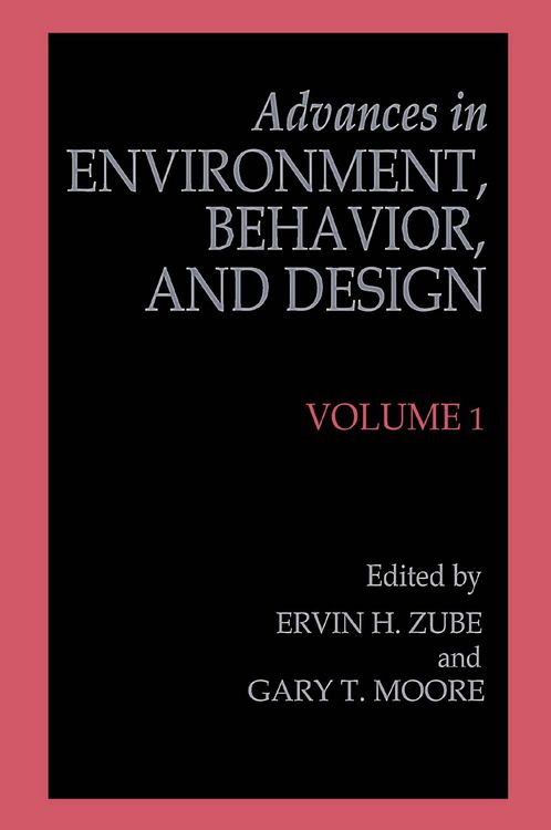 Produktbild: Advances in Environment, Behavior, and Design