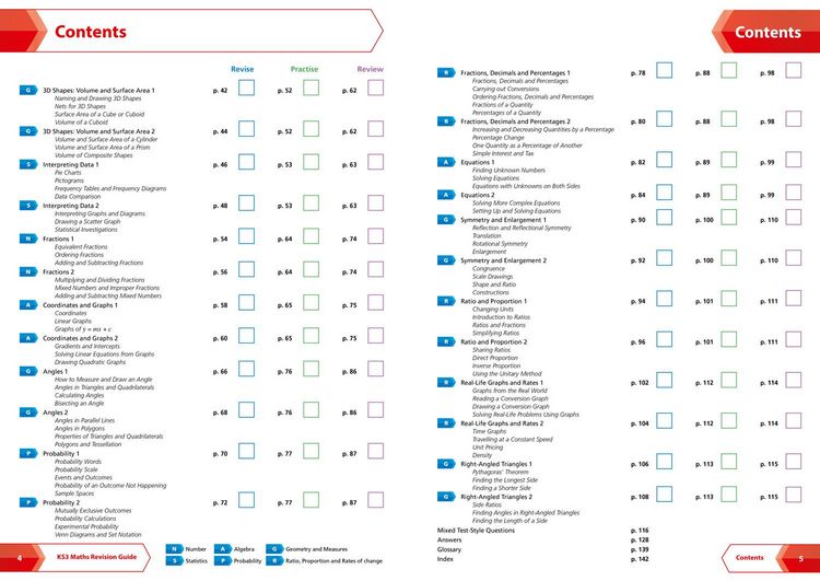 Produktbild: Ks3 Maths Foundation Level All-In-One Complete Revision and Practice