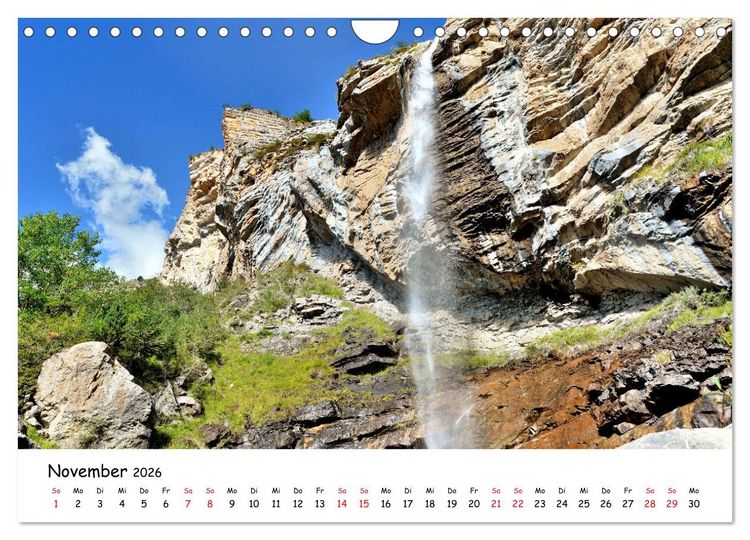Produktbild: Franz&ouml;sische Alpen - Route des Grandes Alpes (Wandkalender 2026 DIN A4 quer), CALVENDO Monatskalender