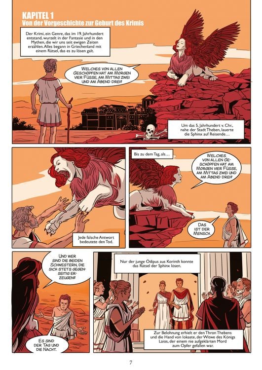 Produktbild: Die Geschichte des Krimis (Graphic Novel)