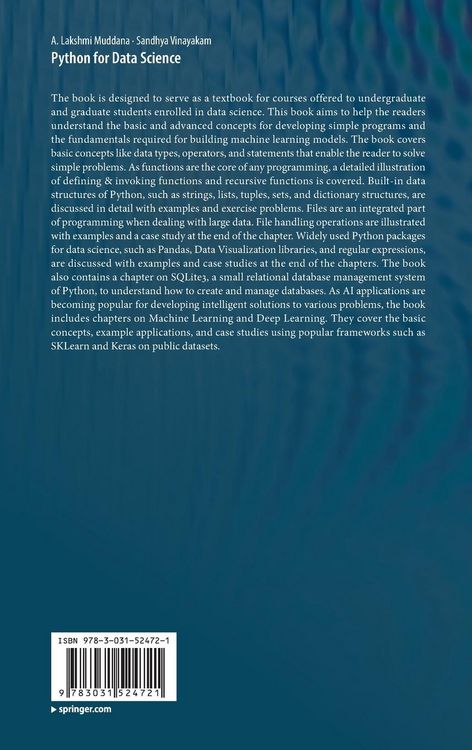 Produktbild: Python for Data Science