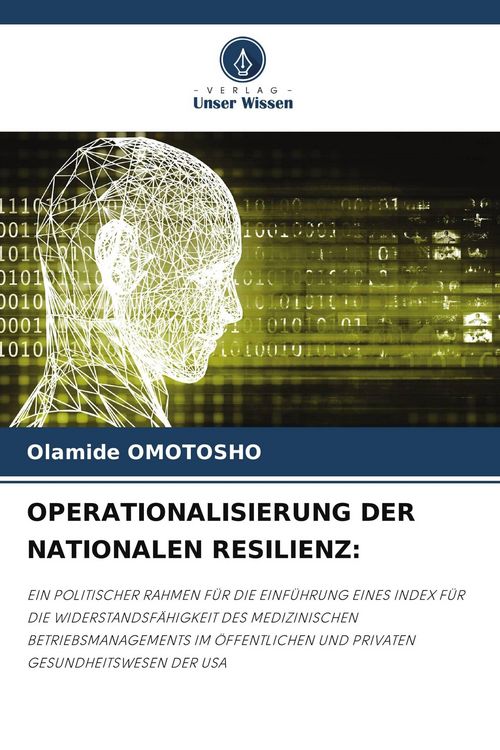 Produktbild: Operationalisierung der Nationalen Resilienz:
