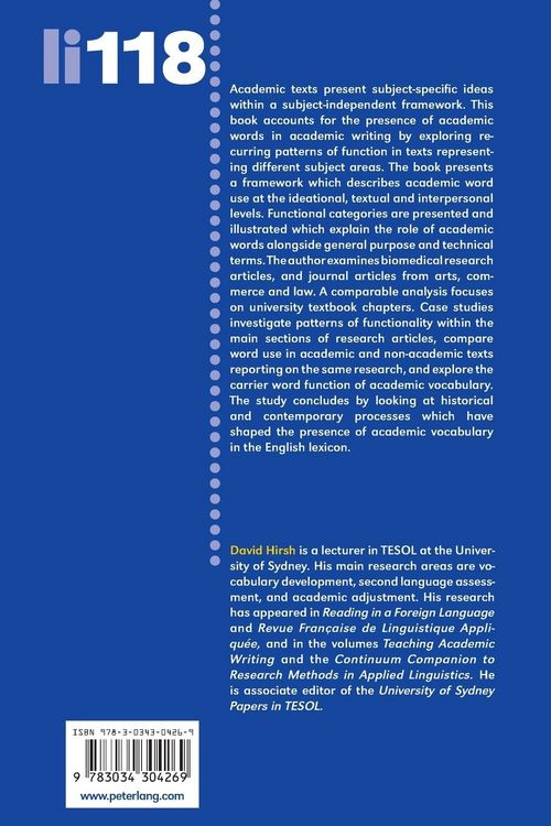 Produktbild: Academic Vocabulary in Context