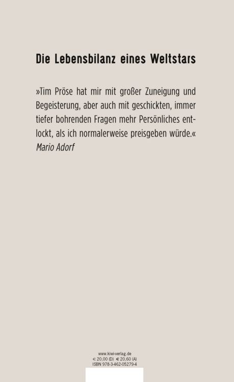 Produktbild: Mario Adorf. Zugabe!