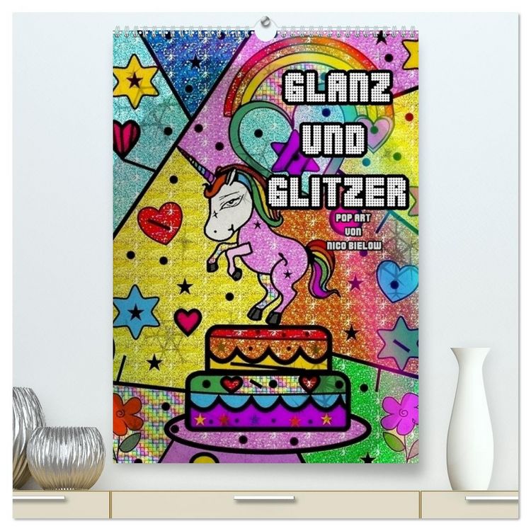 Produktbild: Glanz und Glitzer (hochwertiger Premium Wandkalender 2026 DIN A2 hoch), Kunstdruck in Hochglanz