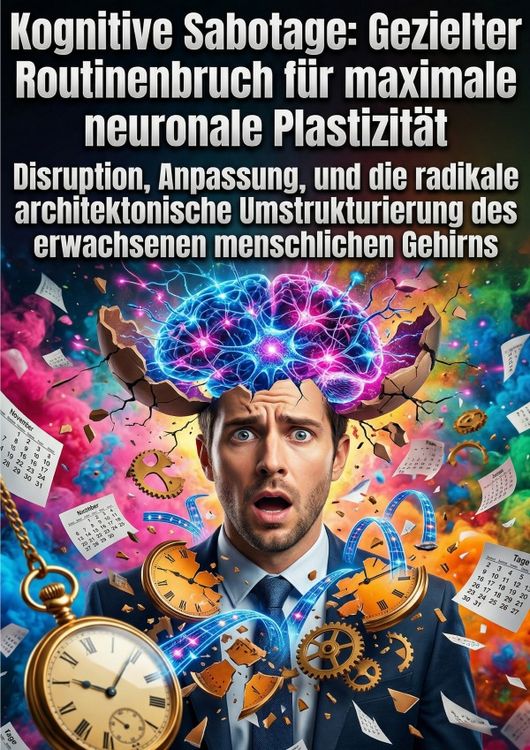 Produktbild: Kognitive Sabotage: Gezielter Routinenbruch f&uuml;r maximale neuronale Plastizit&auml;t