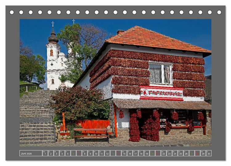 Produktbild: Ungarn - um den westlichen Balaton (Tischkalender 2026 DIN A5 quer), CALVENDO Monatskalender