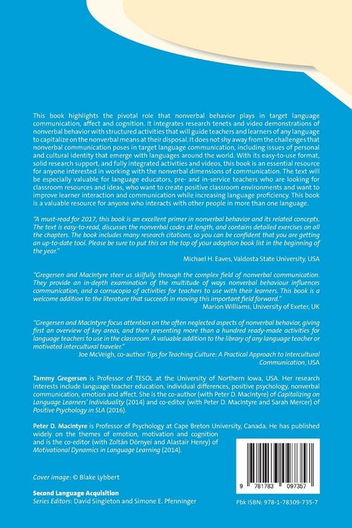 Produktbild: Optimizing Language Learners' Nonverbal Behavior