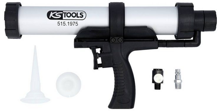 Produktbild: Druckluft-Kartuschen-Pistole 310 ml KS Tools 515.1975