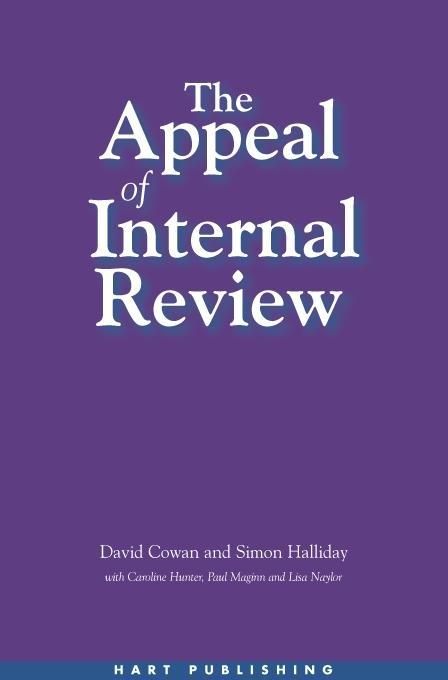 Produktbild: The Appeal of Internal Review