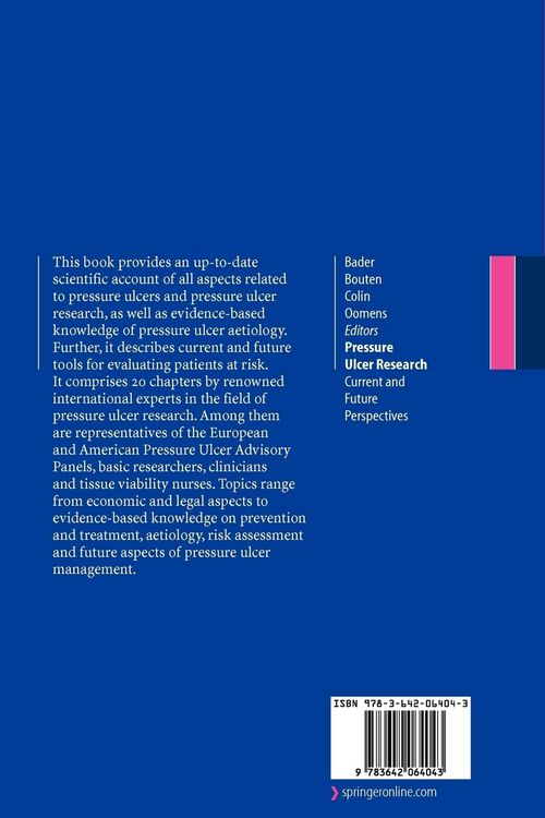 Produktbild: Pressure Ulcer Research