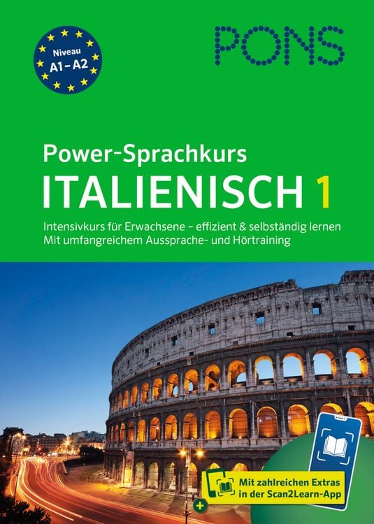 Produktbild: PONS Power-Sprachkurs Italienisch 1