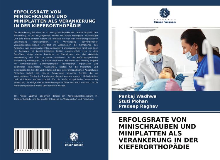 Produktbild: Erfolgsrate von Minischrauben und Miniplatten als Verankerung in der Kieferorthop&auml;die