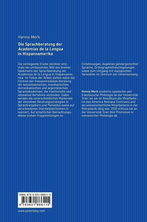 Produktbild: Die Sprachberatung der Academias de la Lengua in Hispanoamerika