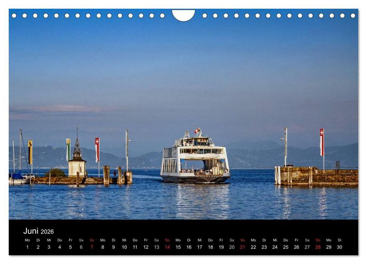Produktbild: Von Schaffhausen zum S&auml;ntis (Wandkalender 2026 DIN A4 quer), CALVENDO Monatskalender