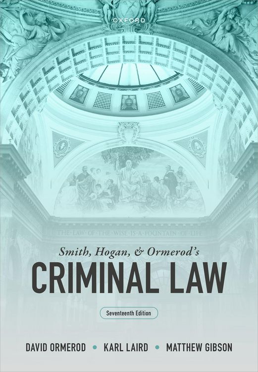Produktbild: Smith, Hogan, and Ormerod's Criminal Law