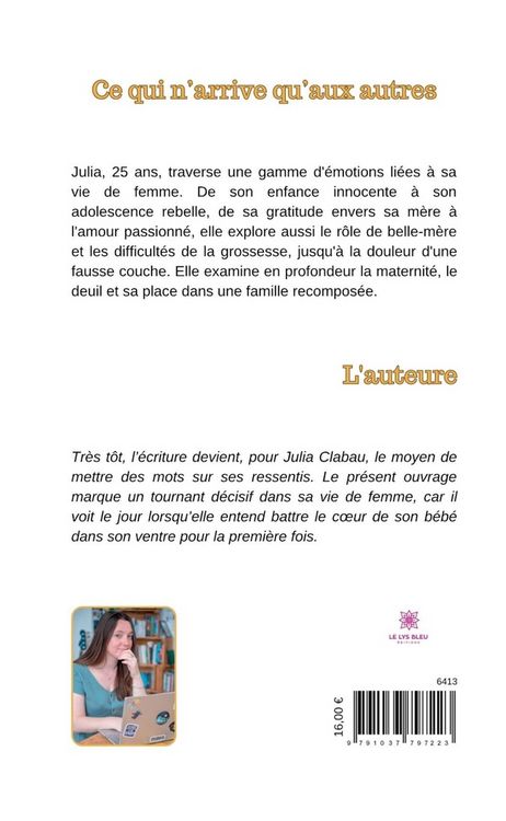 Produktbild: Clabau, J: Ce qui n'arrive qu'aux autres