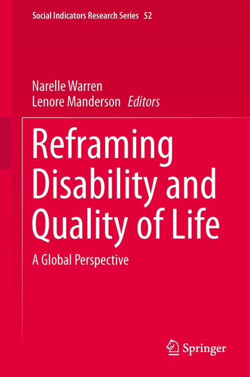 Produktbild: Reframing Disability and Quality of Life