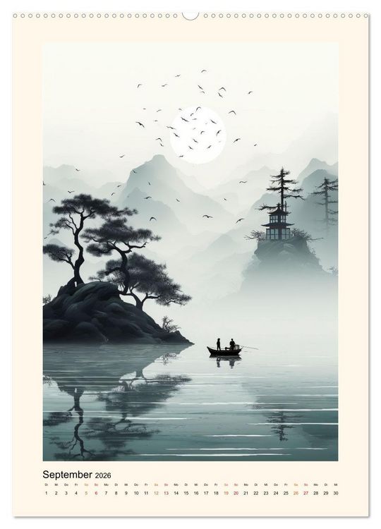 Produktbild: Japan - Kunst und Tradition (Wandkalender 2026 DIN A2 hoch), CALVENDO Monatskalender