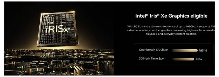 Produktbild: GMKtec Mini PC M3 PRO-1 Intel&reg; i5-13500H 16+1TB Intel&reg; Core&trade; i5-13500H 4.7GHz 16GB RAM 1TB SSD Intel Iris&reg; Xe Graphics Win 11 Pro
